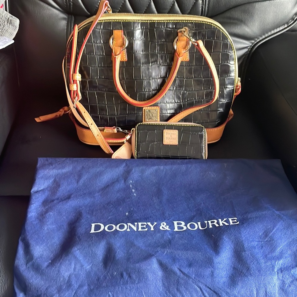 Dooney Bag with attached small wallet